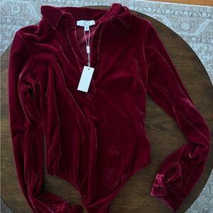 Fletch bodysuit velvet Women's